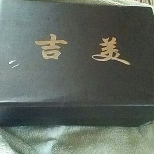 Black shiny red bottom heels